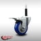 Service Caster 3.5'' SS Blue Poly Swivel 3/4'' Expanding Stem Caster Total Lock Brake SCC-SSEXTTL20S3514-PPUB-BLUE-34 - alternate 3
